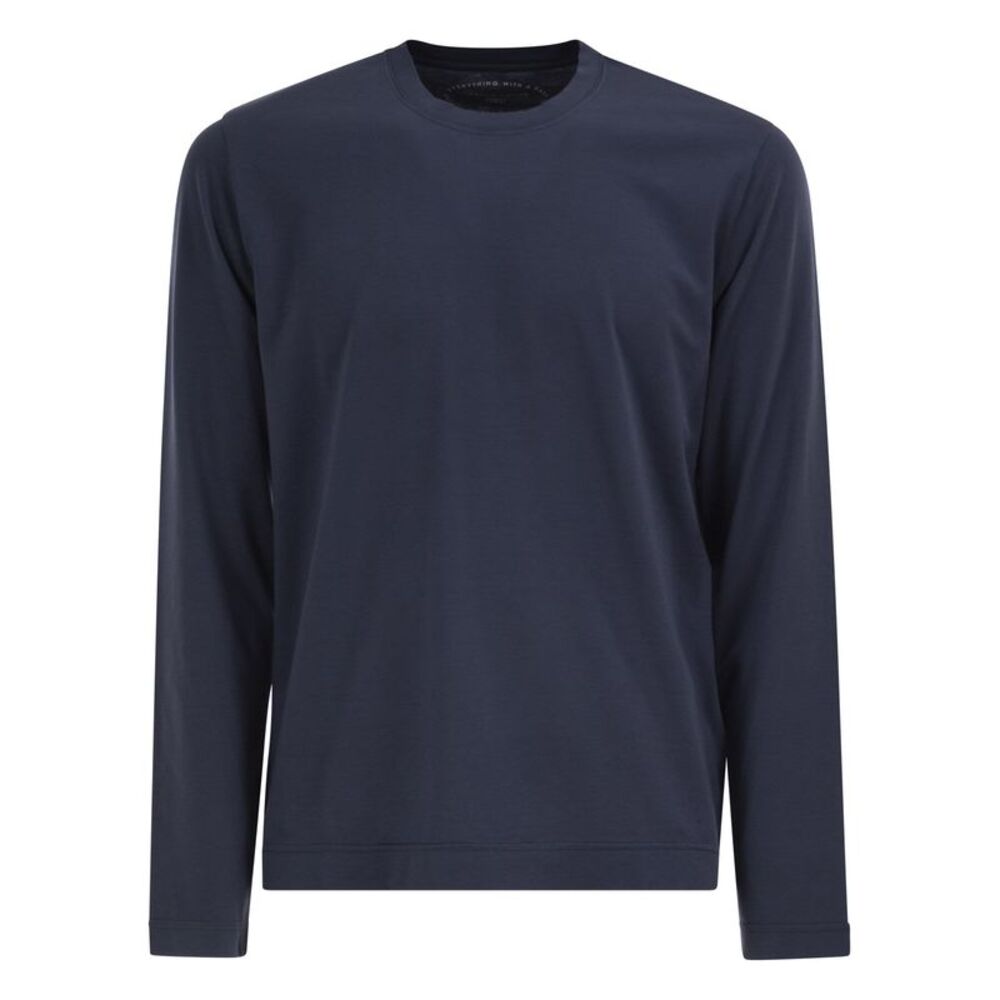 Fedeli Men Long-Sleeve Pure Cotton T-Shirt
